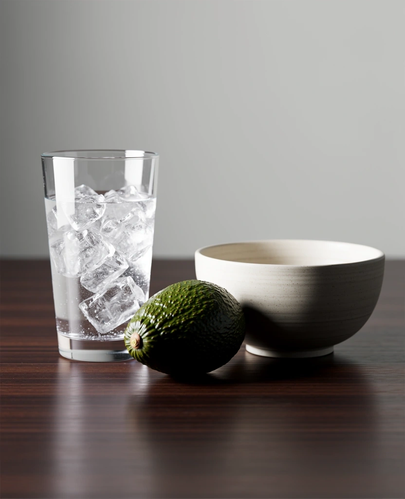 Symbolik für Klarheit und gesunde Ernährung